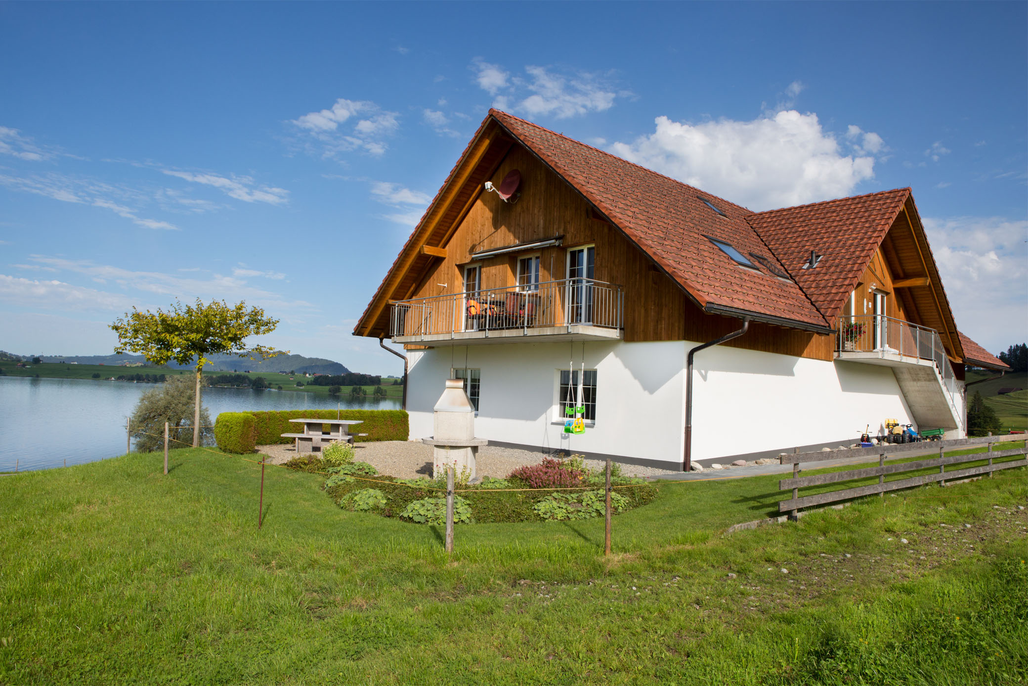 B&B Ferienhof am See in Willerzell, Switzerland